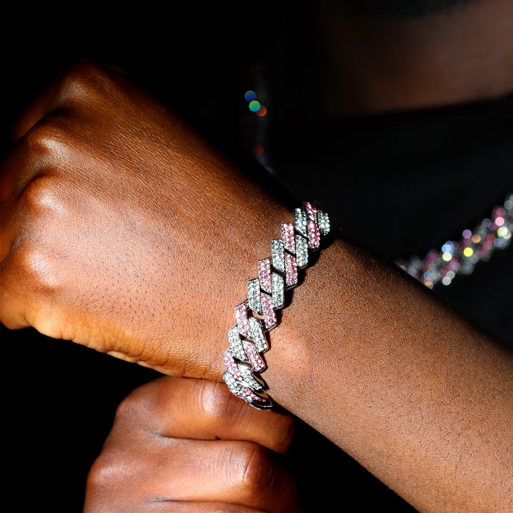 Pulseira Ice Diamante Cubano - A