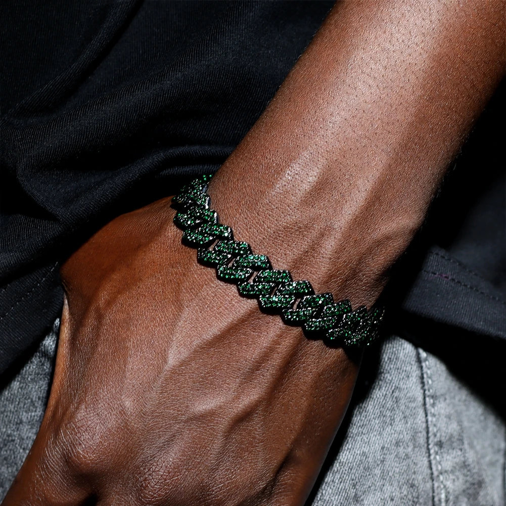 Pulseira Ice Diamante Cubano - A